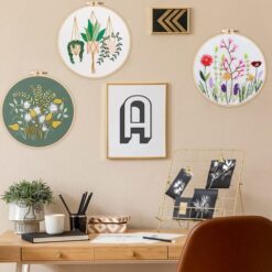 Alternative view of 3 Sets Embroidery Kit for Cross Stitch Kit